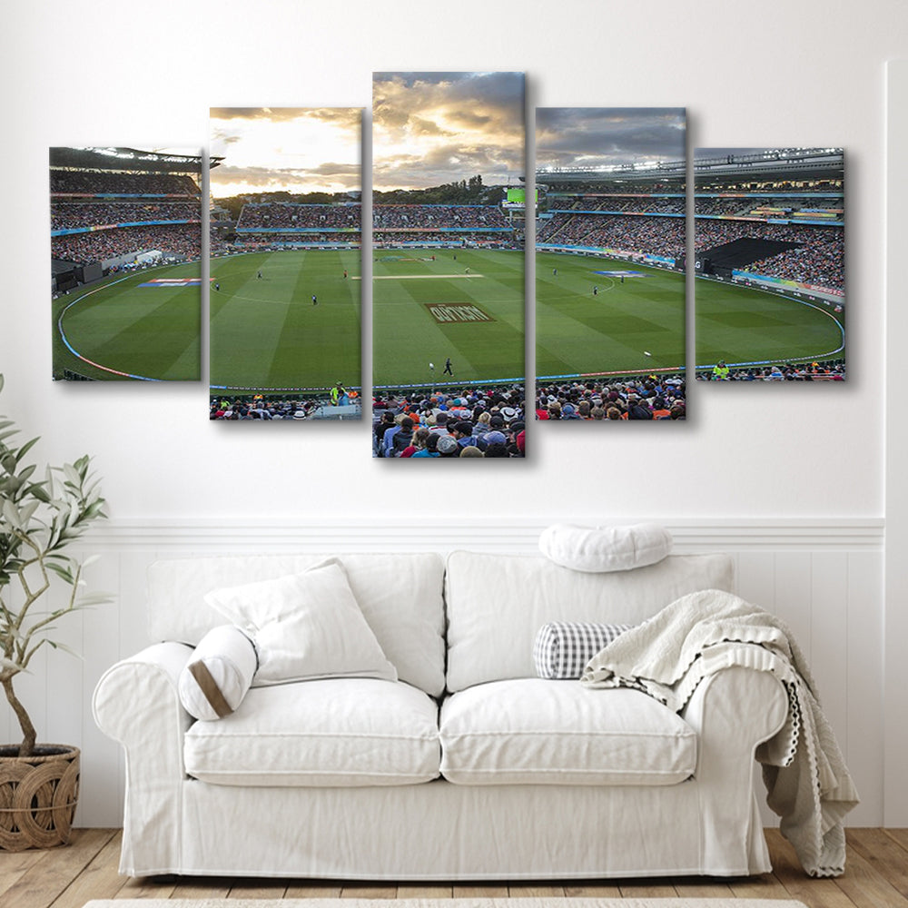 Eden Park, Stadium Canvas, Sport Art, Gift for him, 5 Panel, Large Canvas, Canvas Print Wall Art