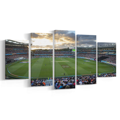 Eden Park, Stadium Canvas, Sport Art, Gift for him, 5 Panel, Large Canvas, Canvas Print Wall Art
