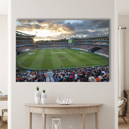 Eden Park, Stadium Canvas, Sport Art, Gift for him, Man Cave Decor, Art Print, Canvas Print Wall Art