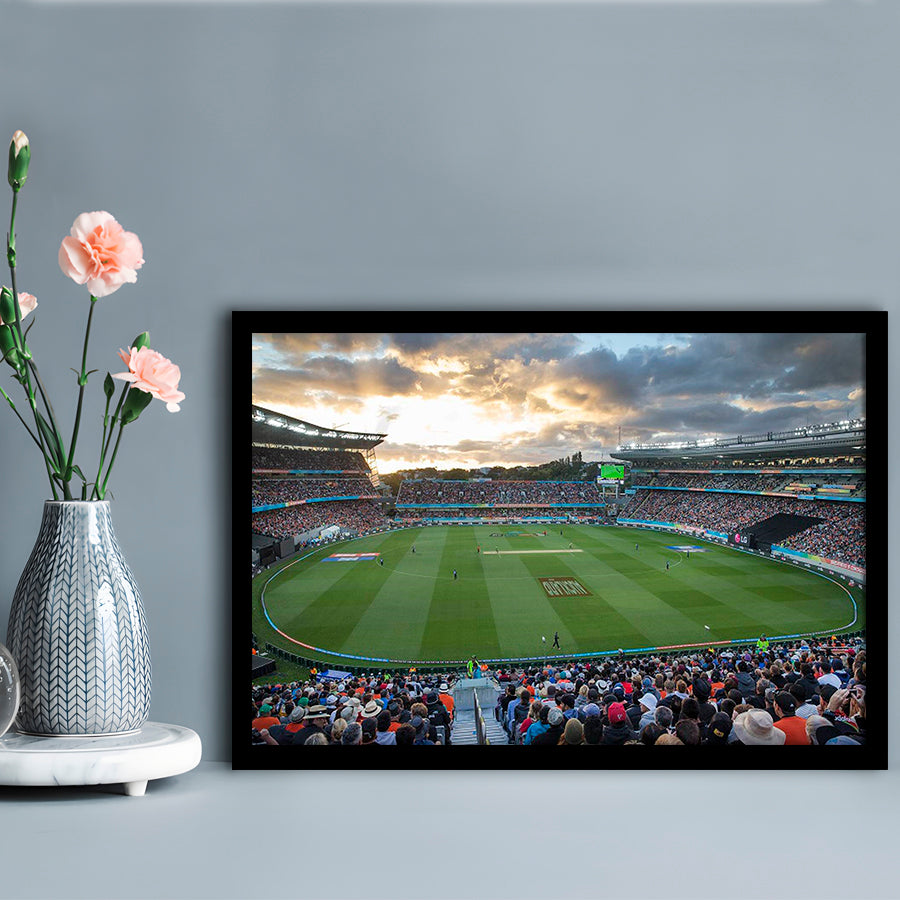 Eden Park, Stadium Canvas, Sport Art, Gift for him, Framed Art Print Wall Decor, Picture Framed