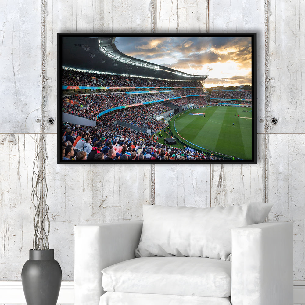 Eden Park Stadium, Stadium Canvas, Sport Art, Fan Gifts, Framed Canvas Print Wall Art, Floating Frame