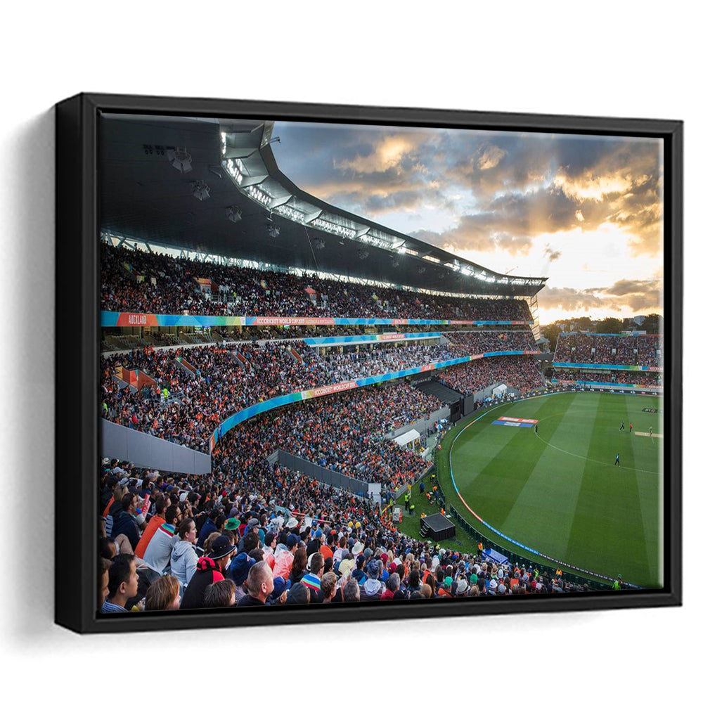 Eden Park Stadium, Stadium Canvas, Sport Art, Fan Gifts, Framed Canvas Print Wall Art, Floating Frame