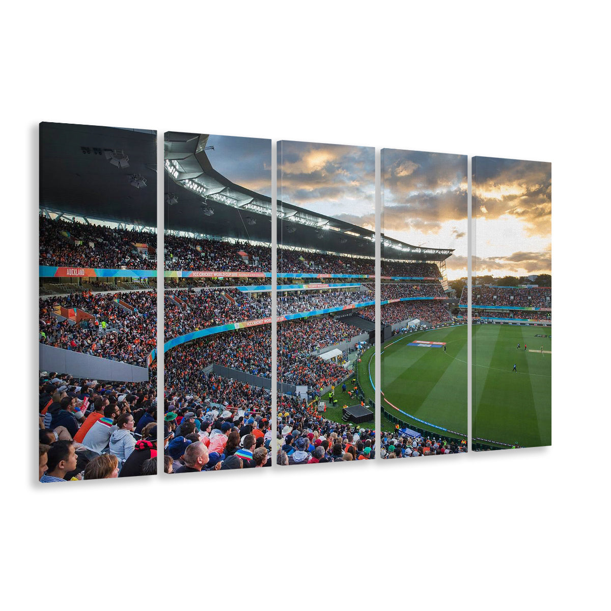 Eden Park Stadium, Stadium Canvas, Sport Art, Fan Gifts, 5 Panel B, Extra Large Canvas, Canvas Print Wall Art