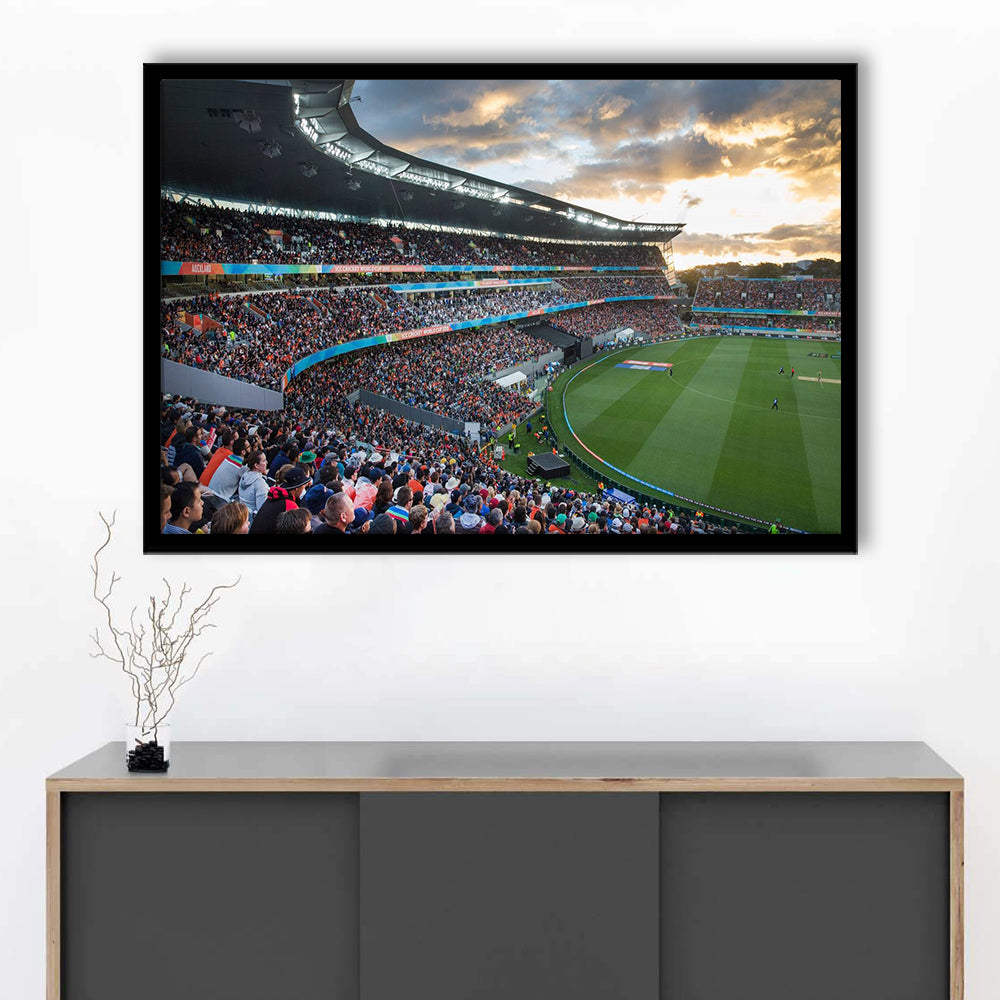 Eden Park Stadium, Stadium Canvas, Sport Art, Fan Gifts, Framed Art Print Wall Decor, Picture Framed