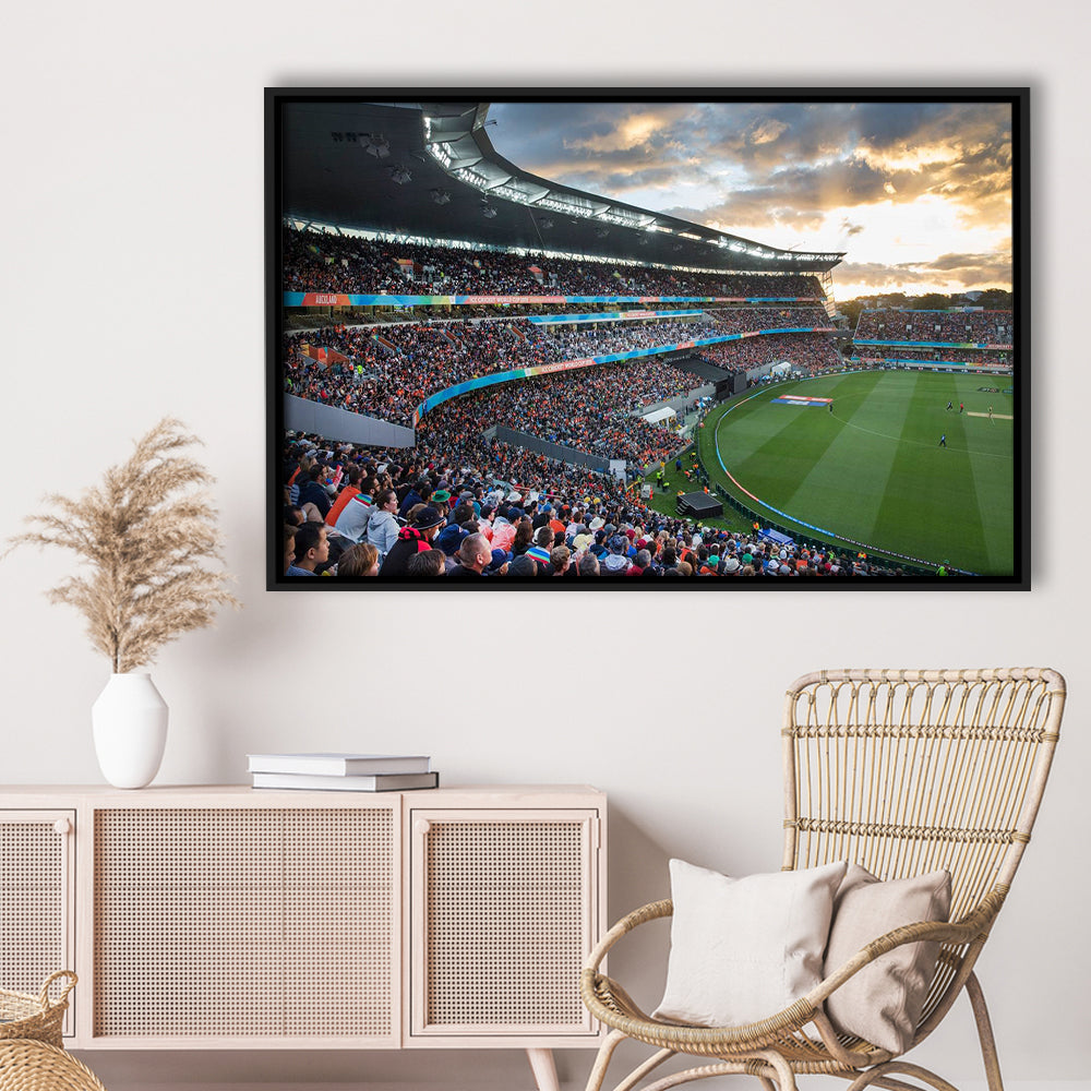 Eden Park Stadium, Stadium Canvas, Sport Art, Fan Gifts, Framed Canvas Print Wall Art, Floating Frame