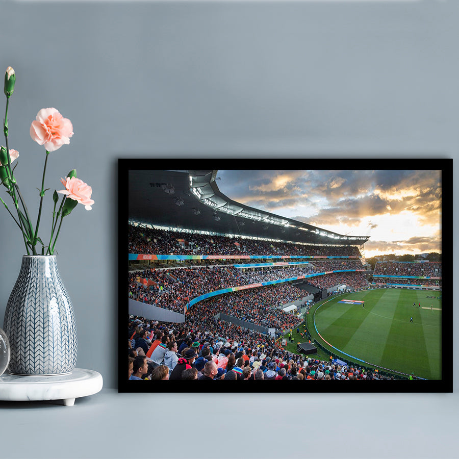 Eden Park Stadium, Stadium Canvas, Sport Art, Fan Gifts, Framed Art Print Wall Decor, Picture Framed
