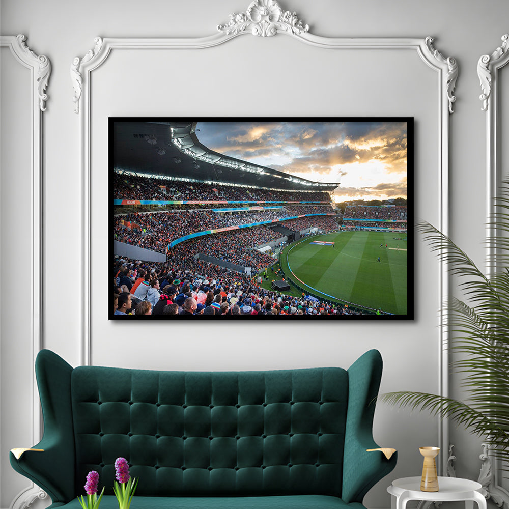 Eden Park Stadium, Stadium Canvas, Sport Art, Fan Gifts, Framed Art Print Wall Decor, Picture Framed
