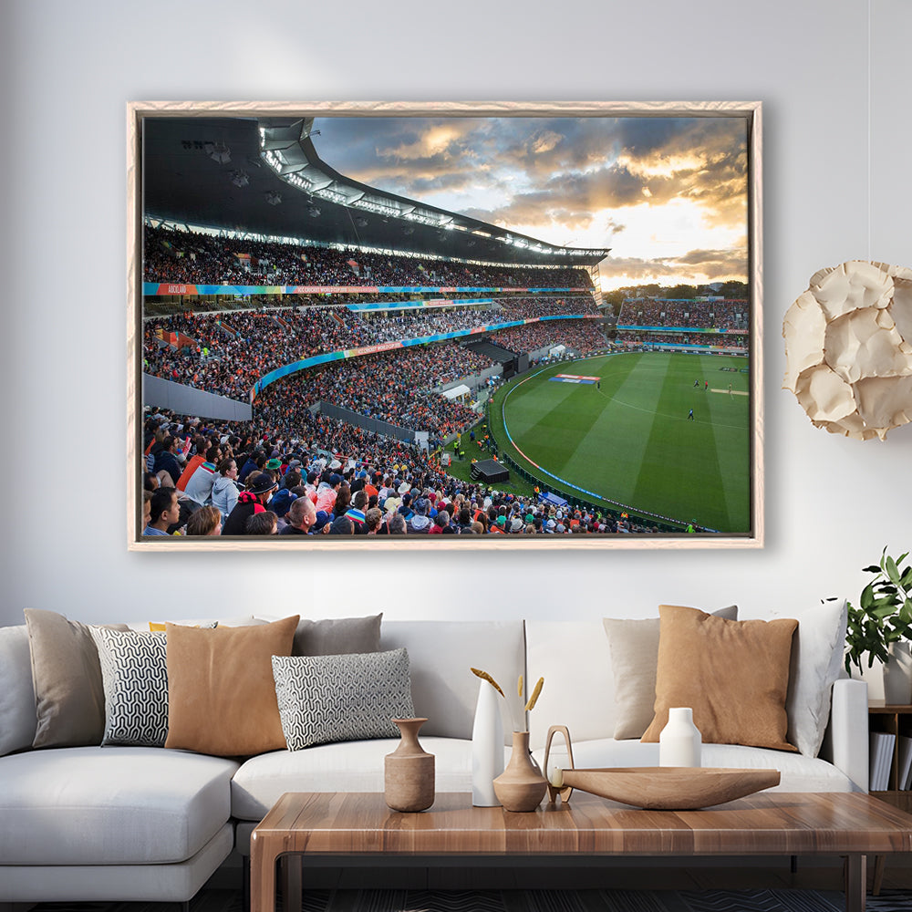 Eden Park Stadium, Stadium Canvas, Sport Art, Fan Gifts, Framed Canvas Print Wall Art, Floating Frame