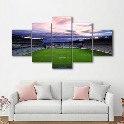Eden Park Stadium, Stadium Canvas, Sport Art, Gift for him, 5 Panel, Large Canvas, Canvas Print Wall Art