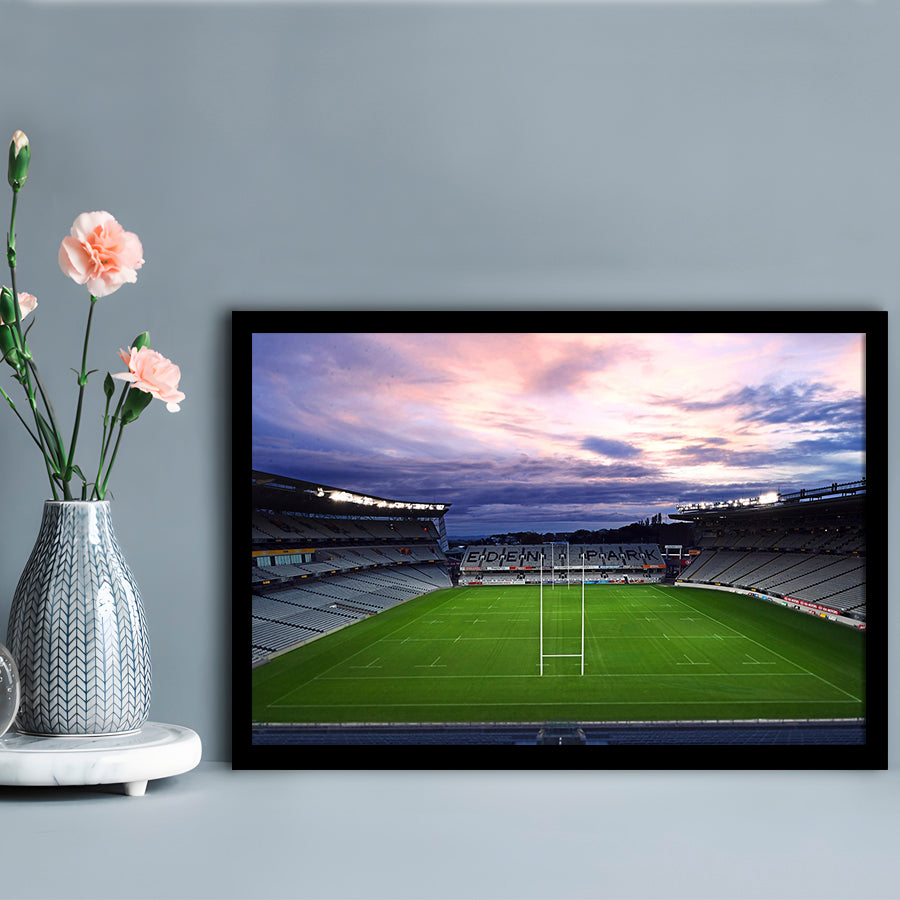 Eden Park Stadium, Stadium Canvas, Sport Art, Gift for him, Framed Art Print Wall Decor, Picture Framed