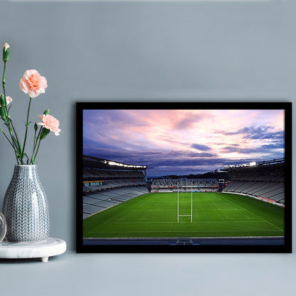 Eden Park Stadium, Stadium Canvas, Sport Art, Gift for him, Framed Art Print Wall Decor, Picture Framed