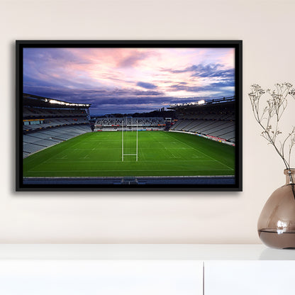 Eden Park Stadium, Stadium Canvas, Sport Art, Framed Canvas Print Wall Art, Floating Frame