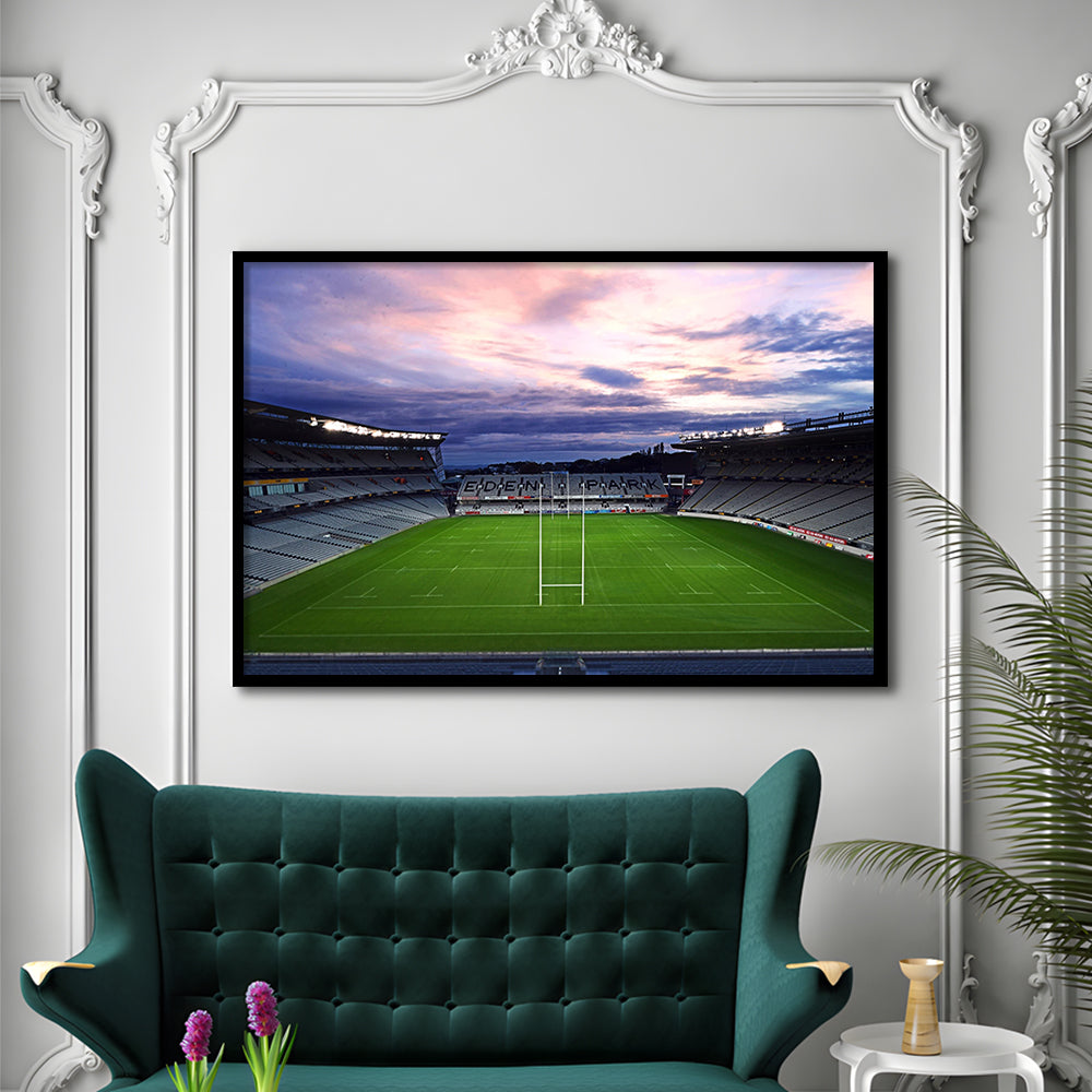 Eden Park Stadium, Stadium Canvas, Sport Art, Gift for him, Framed Art Print Wall Decor, Picture Framed