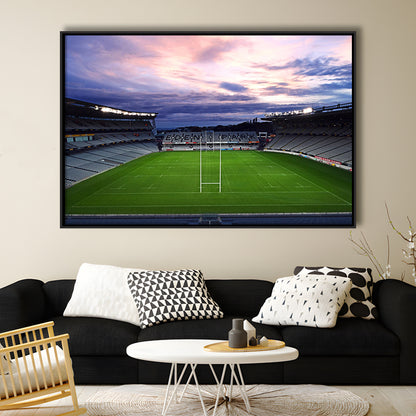 Eden Park Stadium, Stadium Canvas, Sport Art, Framed Canvas Print Wall Art, Floating Frame