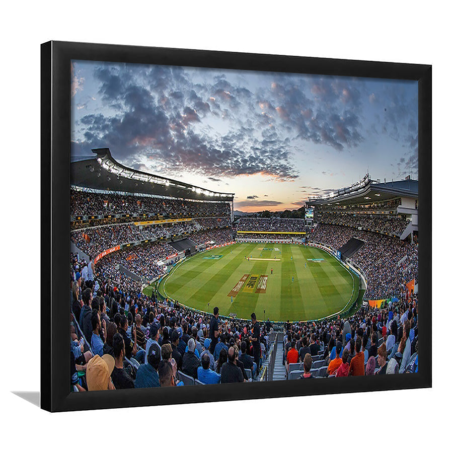 Eden Park in Auckland New Zealand, Stadium Canvas, Sport Art, Gift for him, Framed Art Print Wall Decor, Picture Framed