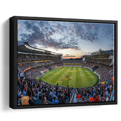 Eden Park in Auckland New Zealand, Stadium Canvas, Sport Art, Framed Canvas Print Wall Art, Floating Frame
