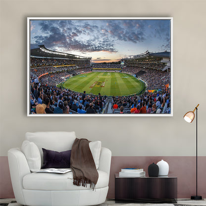 Eden Park in Auckland New Zealand, Stadium Canvas, Sport Art, Framed Canvas Print Wall Art, Floating Frame
