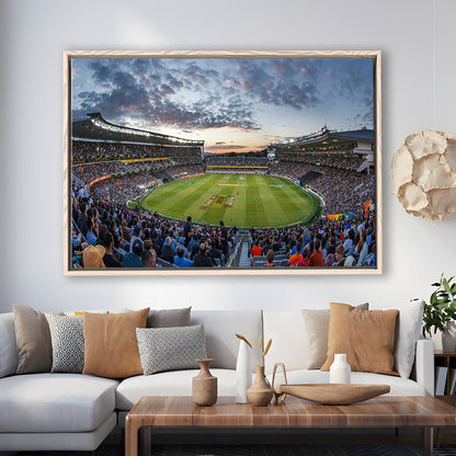 Eden Park in Auckland, Stadium Canvas, Sport Art, Fan Gifts, Framed Canvas Print Wall Art, Floating Frame