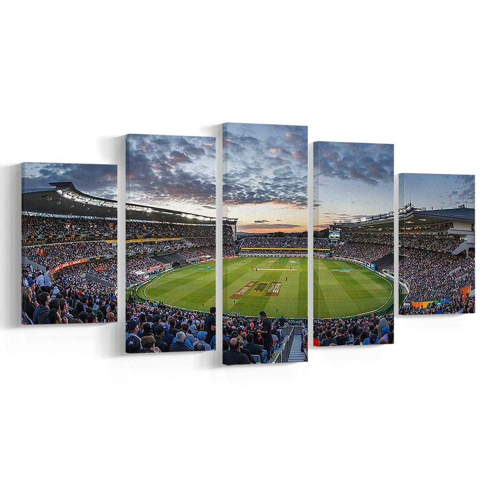 Eden Park in Auckland, Stadium Canvas, Sport Art, Fan Gifts, 5 Panel, Large Canvas, Canvas Print Wall Art