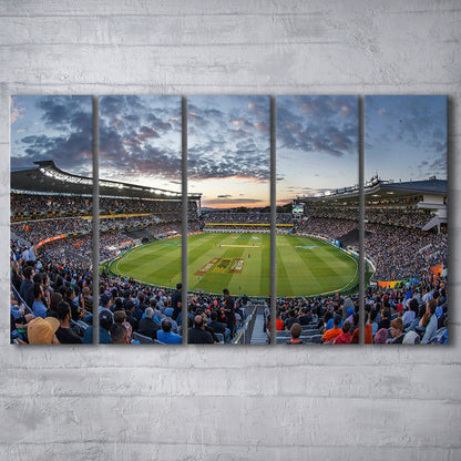 Eden Park in Auckland, Stadium Canvas, Sport Art, Fan Gifts, 5 Panel B, Extra Large Canvas, Canvas Print Wall Art