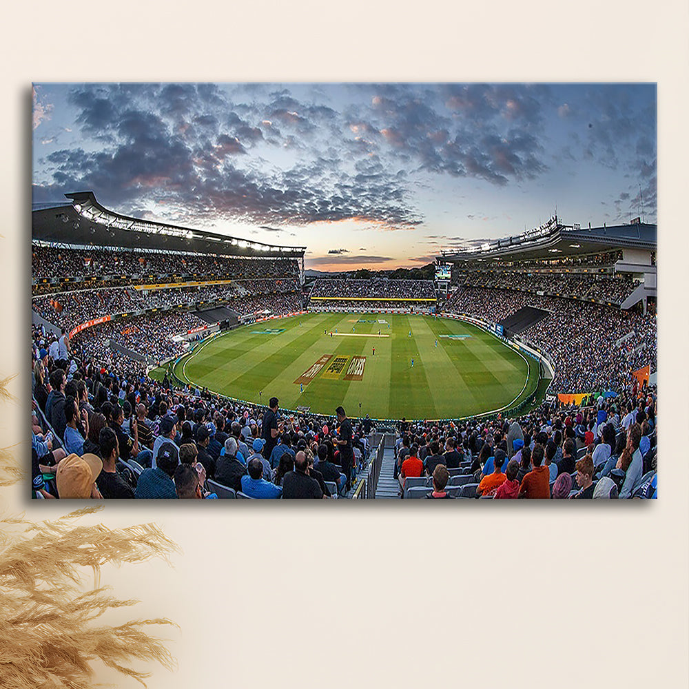 Eden Park in Auckland, Stadium Canvas, Sport Art, Fan Gifts, Man Cave Decor, Art Print, Canvas Print Wall Art