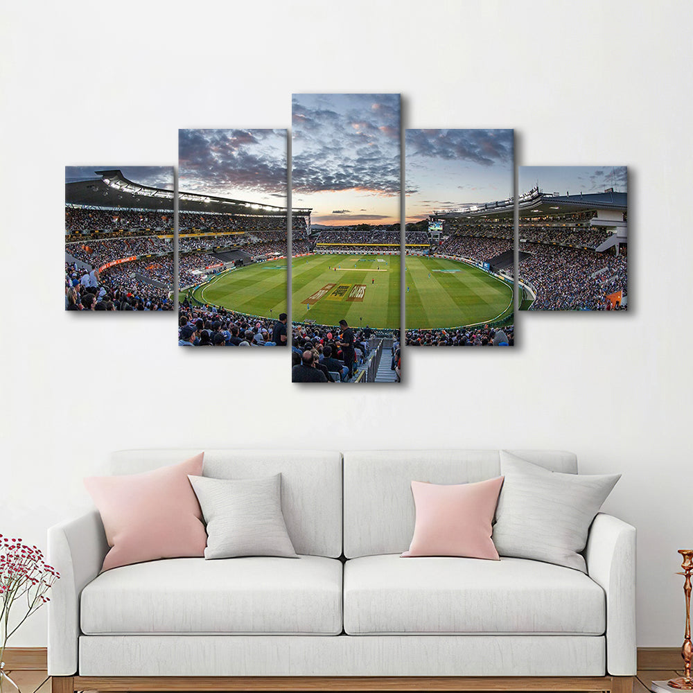 Eden Park in Auckland, Stadium Canvas, Sport Art, Fan Gifts, 5 Panel, Large Canvas, Canvas Print Wall Art