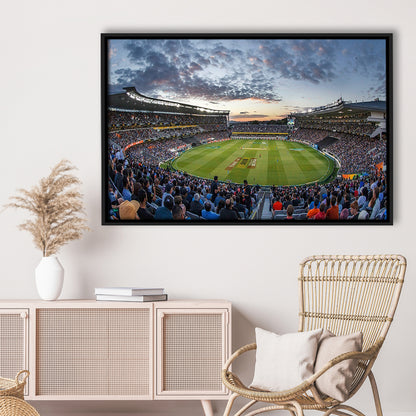 Eden Park in Auckland, Stadium Canvas, Sport Art, Fan Gifts, Framed Canvas Print Wall Art, Floating Frame