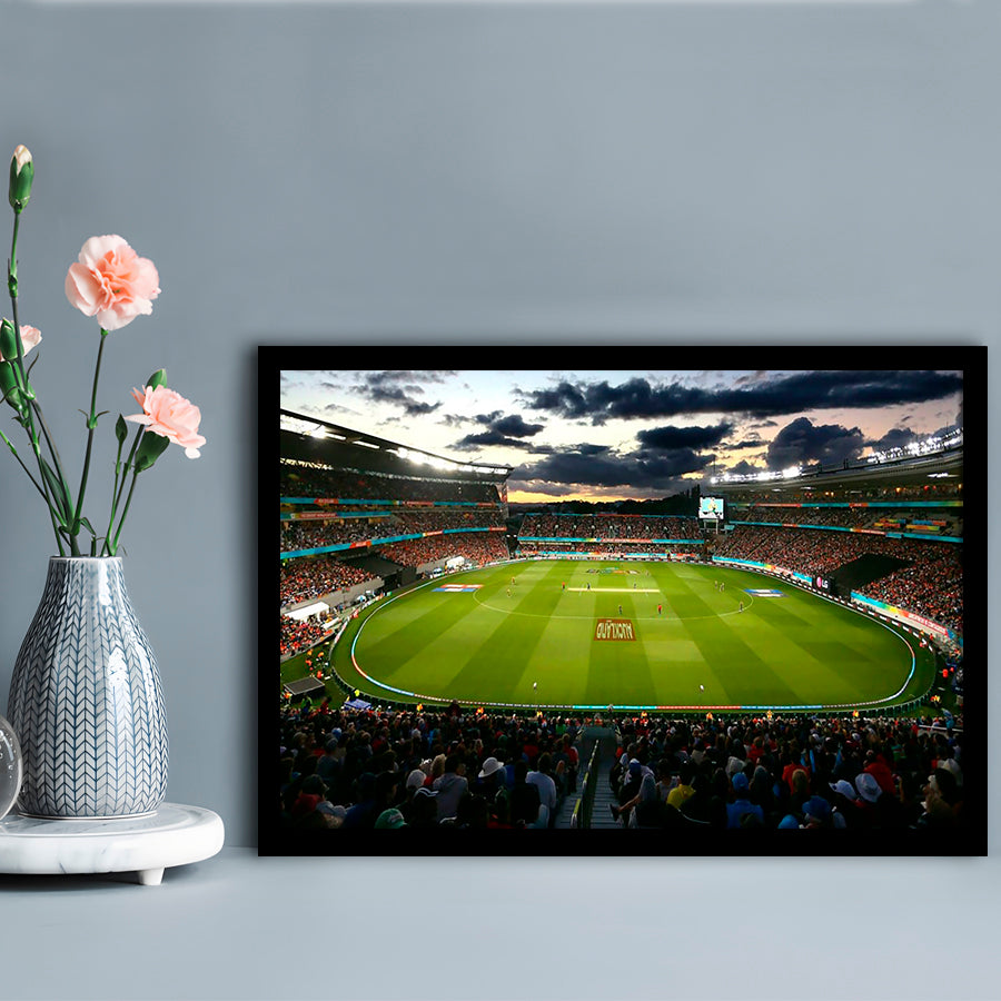 Eden Park in Auckland, Stadium Canvas, Sport Art, Gift for him, Framed Art Print Wall Decor, Picture Framed