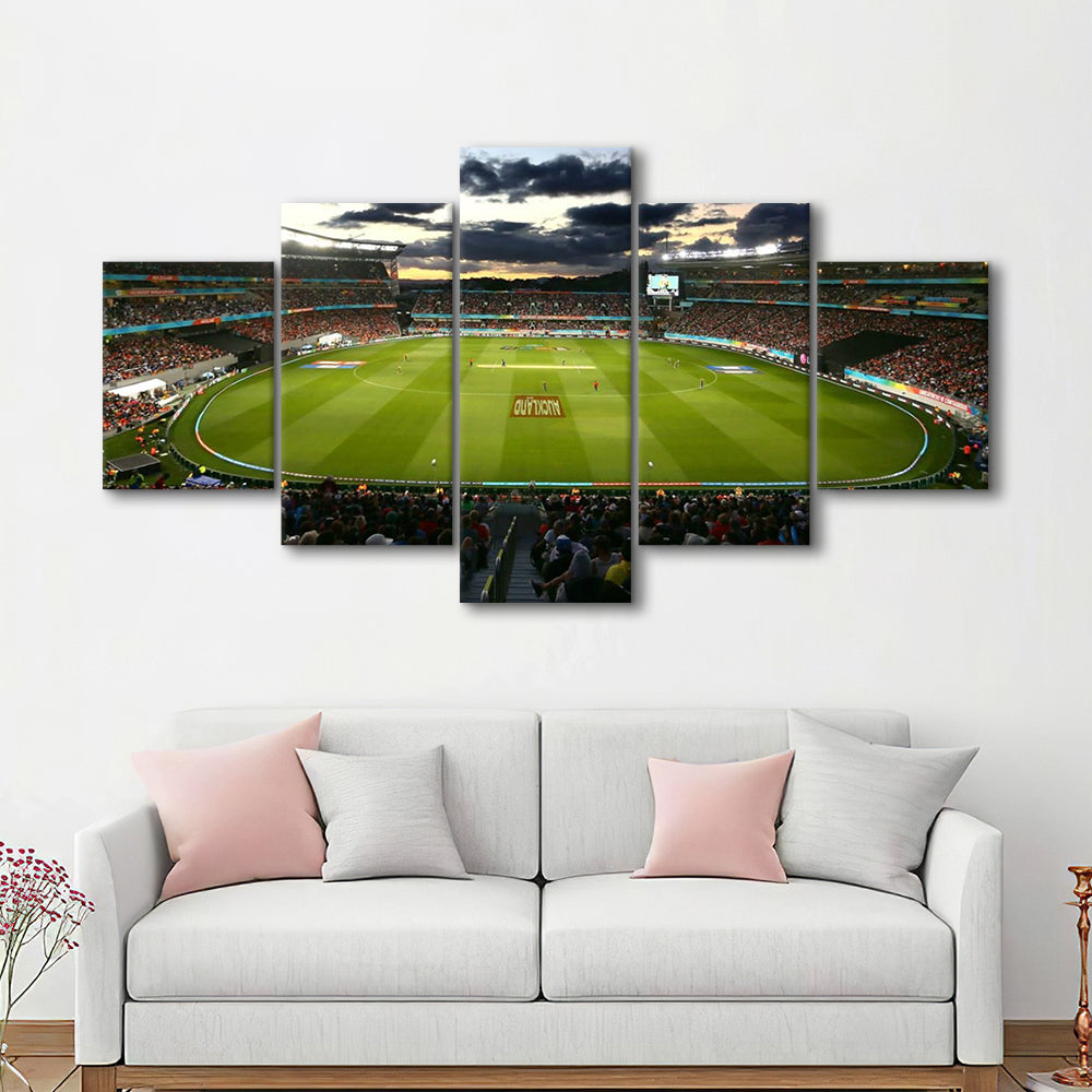 Eden Park in Auckland, Stadium Canvas, Sport Art, Gift for him, 5 Panel, Large Canvas, Canvas Print Wall Art