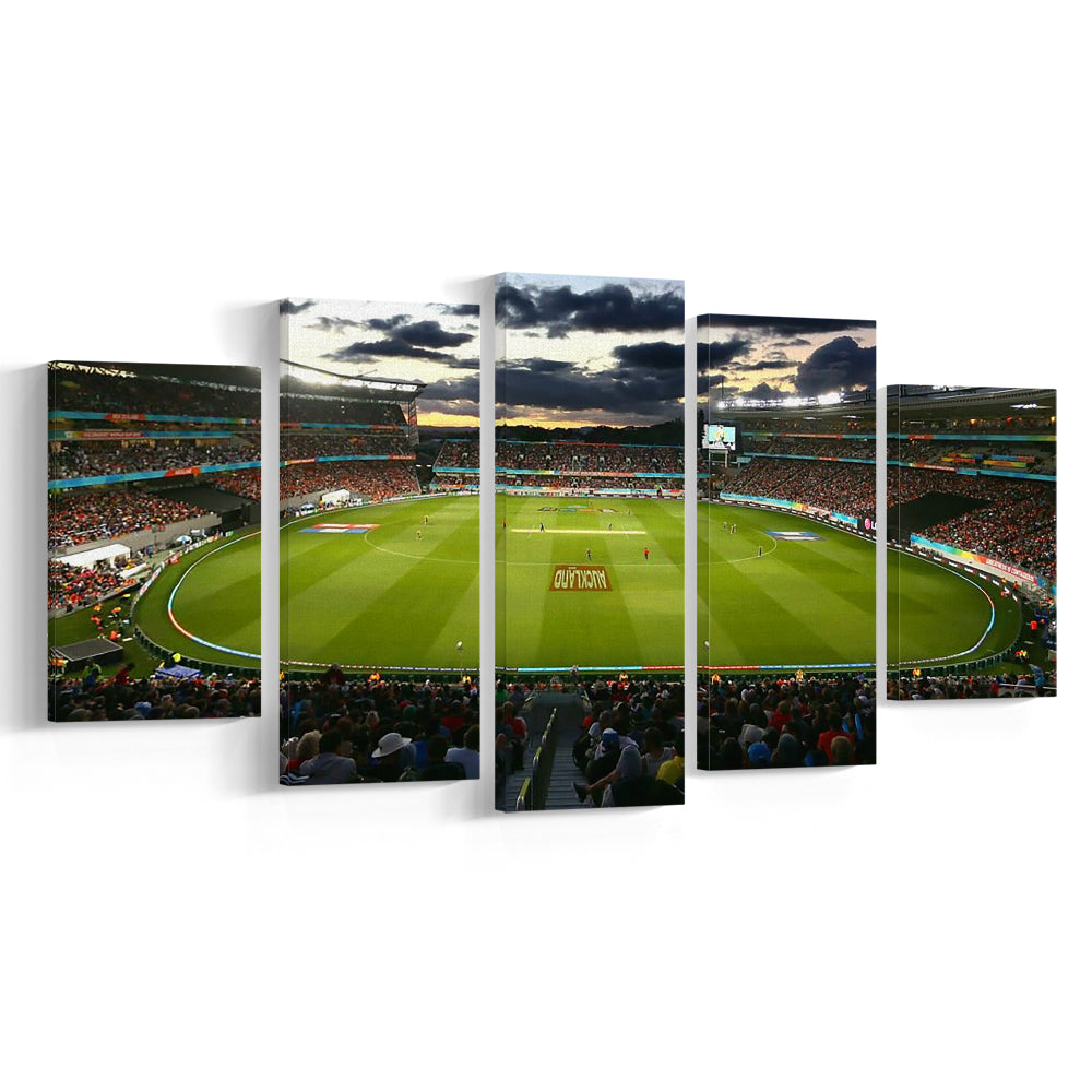 Eden Park in Auckland, Stadium Canvas, Sport Art, Gift for him, 5 Panel, Large Canvas, Canvas Print Wall Art