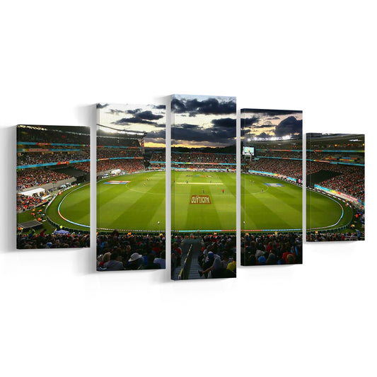 Eden Park in Auckland, Stadium Canvas, Sport Art, Gift for him, 5 Panel, Large Canvas, Canvas Print Wall Art