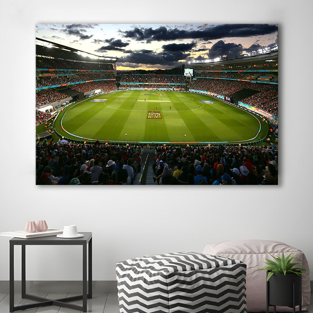 Eden Park in Auckland, Stadium Canvas, Sport Art, Gift for him, Man Cave Decor, Art Print, Canvas Print Wall Art
