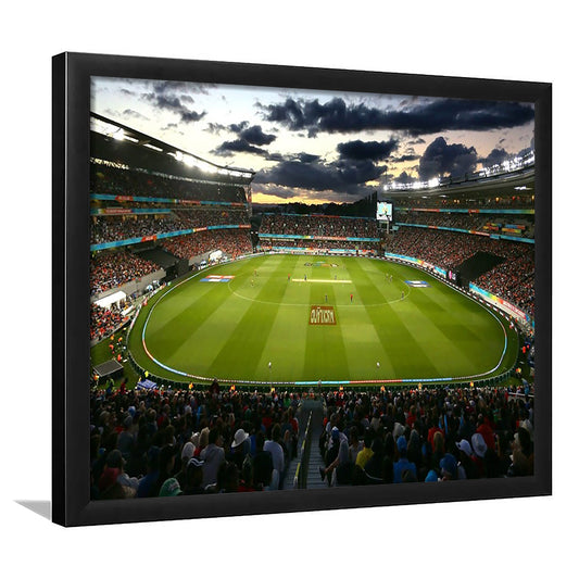 Eden Park in Auckland, Stadium Canvas, Sport Art, Gift for him, Framed Art Print Wall Decor, Picture Framed
