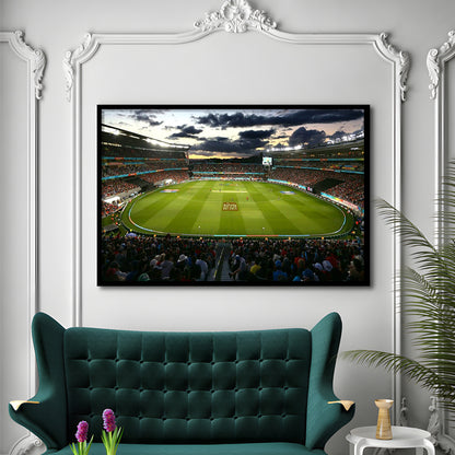 Eden Park in Auckland, Stadium Canvas, Sport Art, Gift for him, Framed Art Print Wall Decor, Picture Framed