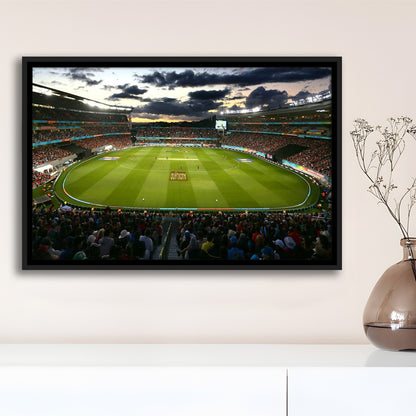 Eden Park in Auckland, Stadium Canvas, Sport Art, Framed Canvas Print Wall Art, Floating Frame