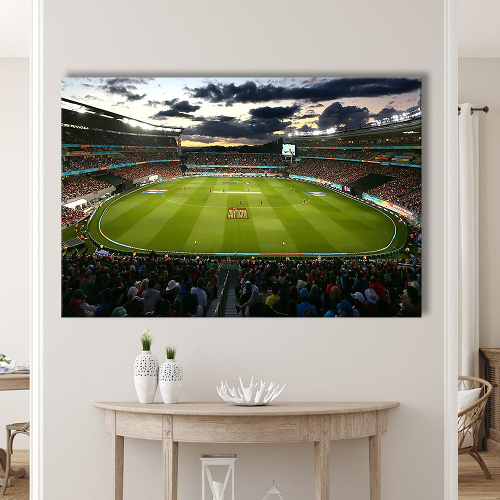 Eden Park in Auckland, Stadium Canvas, Sport Art, Gift for him, Man Cave Decor, Art Print, Canvas Print Wall Art