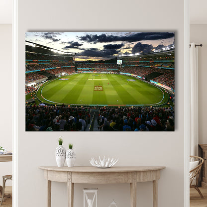 Eden Park in Auckland, Stadium Canvas, Sport Art, Gift for him, Man Cave Decor, Art Print, Canvas Print Wall Art
