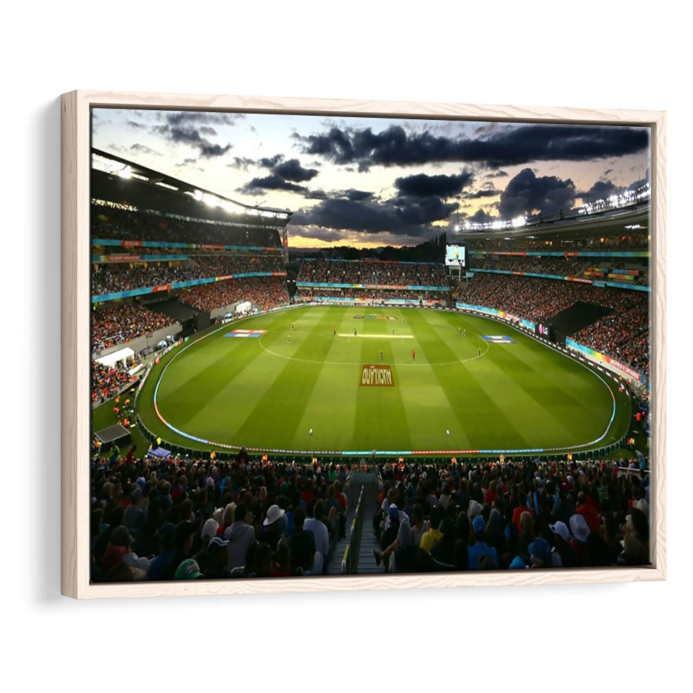 Eden Park in Auckland, Stadium Canvas, Sport Art, Framed Canvas Print Wall Art, Floating Frame
