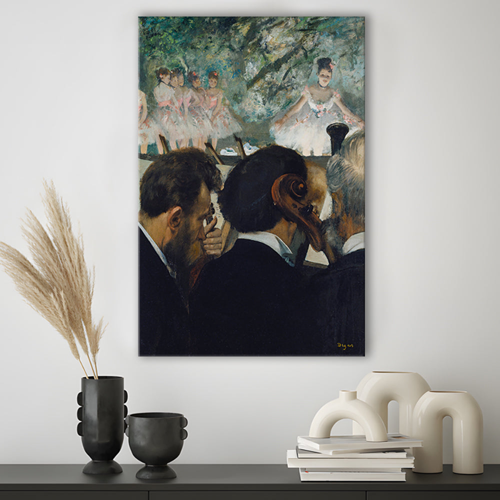 Edgar Degas Ballerinas Print, Degas Wall Art, Ballet Print, Ballet Dancer Print, Canvas Print, Canvas Decor