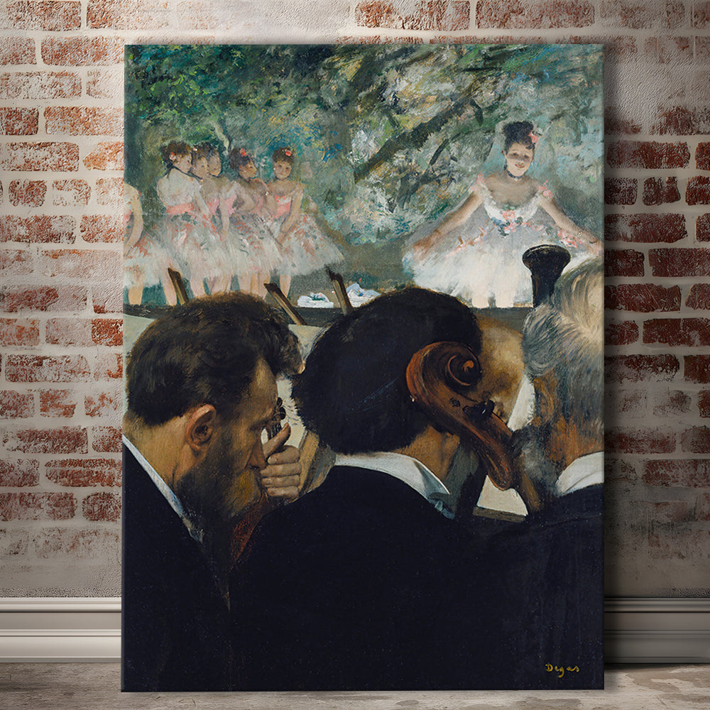 Edgar Degas Ballerinas Print, Degas Wall Art, Ballet Print, Ballet Dancer Print, Canvas Print, Canvas Decor