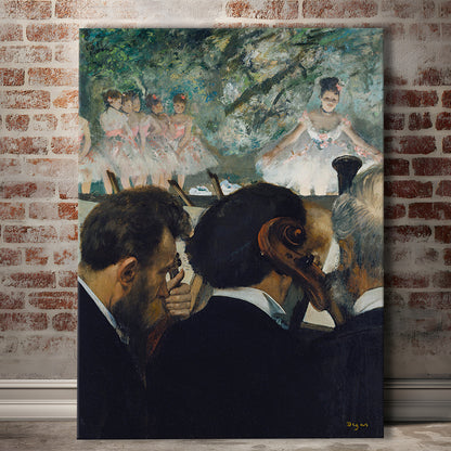 Edgar Degas Ballerinas Print, Degas Wall Art, Ballet Print, Ballet Dancer Print, Canvas Print, Canvas Decor