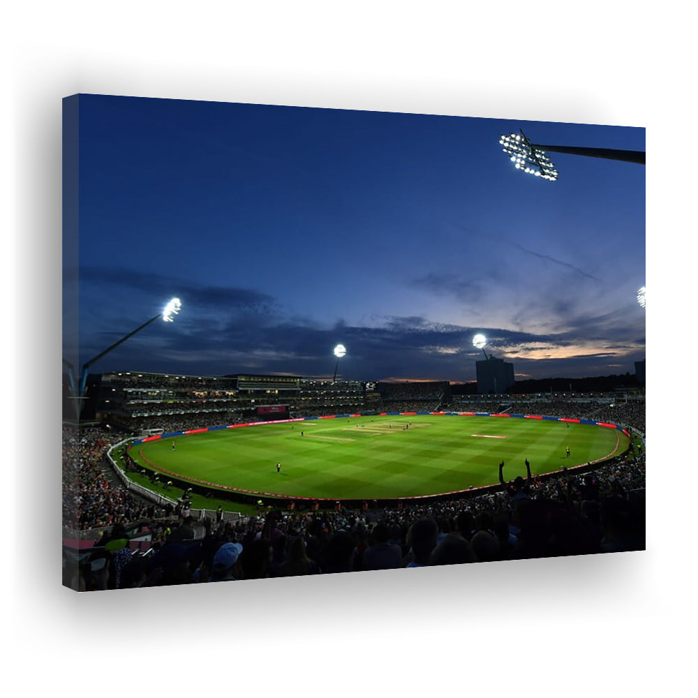Edgbaston Stadium, Stadium Canvas, Sport Art, Gift for him, Man Cave Decor, Art Print, Canvas Print Wall Art