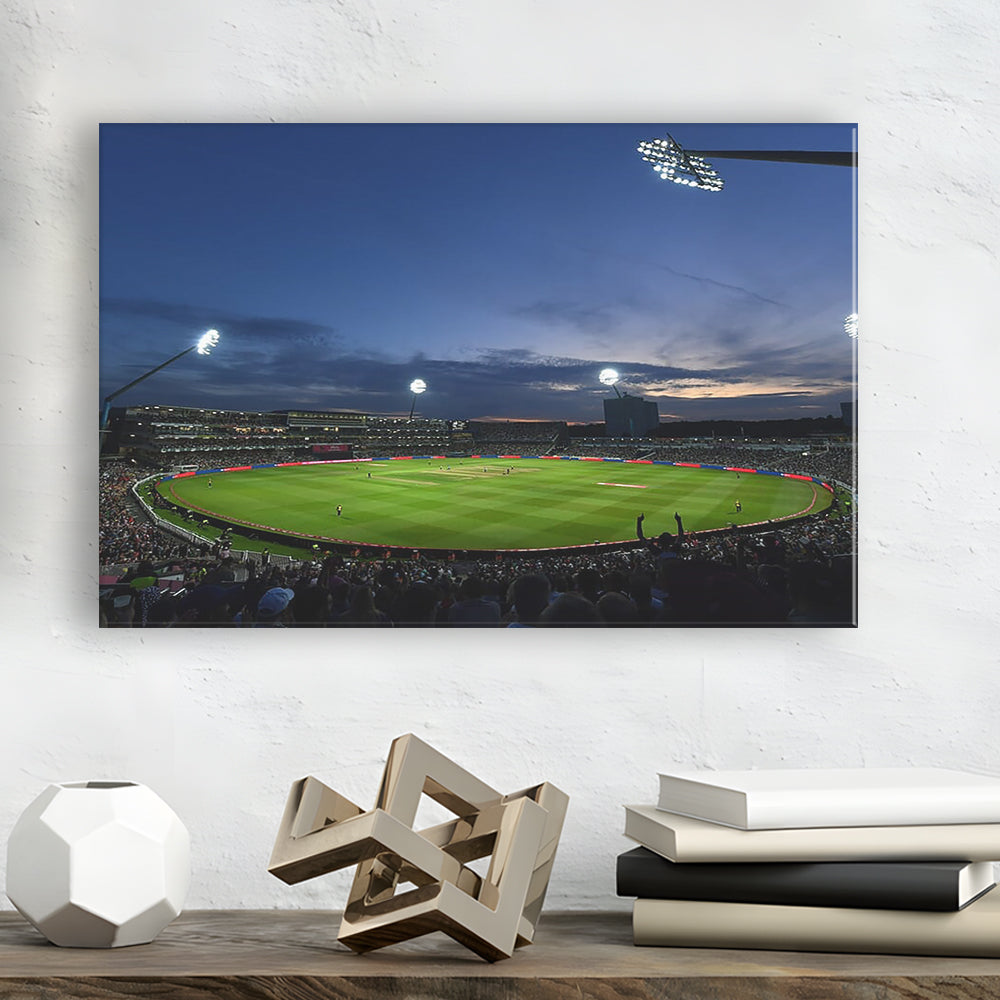 Edgbaston Stadium, Stadium Canvas, Sport Art, Gift for him, Man Cave Decor, Art Print, Canvas Print Wall Art