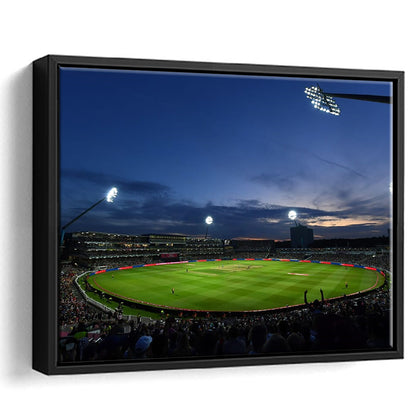 Edgbaston Stadium, Stadium Canvas, Sport Art, Framed Canvas Print Wall Art, Floating Frame