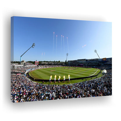 Edgbaston Stadium in Birmingham, Stadium Canvas, Sport Art, Gift for him, Man Cave Decor, Art Print, Canvas Print Wall Art