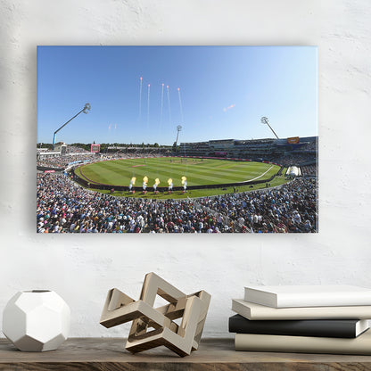 Edgbaston Stadium in Birmingham, Stadium Canvas, Sport Art, Gift for him, Man Cave Decor, Art Print, Canvas Print Wall Art