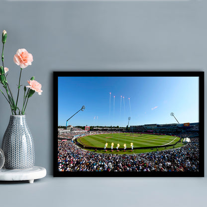 Edgbaston Stadium in Birmingham, Stadium Canvas, Sport Art, Gift for him, Framed Art Print Wall Decor, Picture Framed