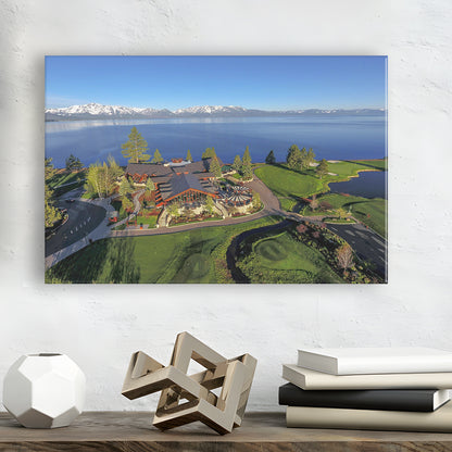 Edgewood Tahoe Golf Course Resort Stateline, Nevada, Golf Art Print,Gifts Golf Lover