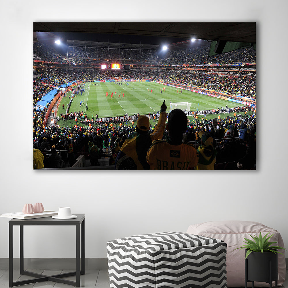 Ellis Park Stadium, Stadium Canvas, Sport Art, Gift for him, Man Cave Decor, Art Print, Canvas Print Wall Art