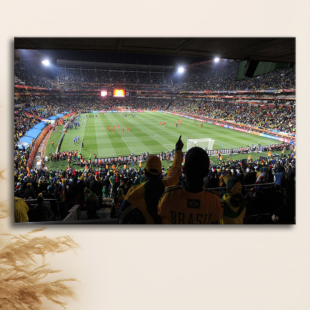 Ellis Park Stadium, Stadium Canvas, Sport Art, Gift for him, Man Cave Decor, Art Print, Canvas Print Wall Art